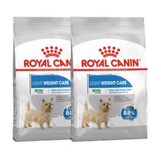 소형 강아지 체중조절 다이어트 비만 강아지용 사료, 2개, 1kg