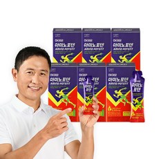 일동후디스 하이뮨 아미노포텐 고함량 아미노산 5100mg / 에너지젤 45g*10포, 6박스, 450g