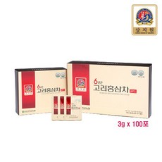 홍삼차 100포 진세노이드 사포닌 홍삼티, 1개