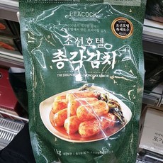 피코크 조선호텔 총각 김치 냉장, 1kg, 1개