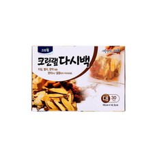 크린랲 국산 정품 증정 크린랩 멸치 육수 국물백 티백 다시백 대형, 2개, 30개입