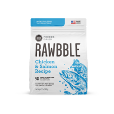 RAWBBLE_러블 빅스비 동결건조사료 [340g], 치킨 연어 340g, 340g, 1개 - 스티브스리얼푸드