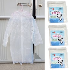 휴대용 우의 일회용 비옷 레인코트, 1개