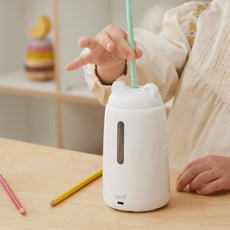 노르잇 자동 연필깎이 프리미엄 점보 전동 자동상승, 1개, 화이트 1개, 화이트