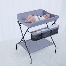 아기 기저귀 교환대 조작대 아기 돌봄대 목욕대, 그레이(보호대)