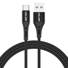 호환 마이크로 USB C타입 데이터 케이블 고속 충전 와이어 0.5 m 1 2 3m, [01] black-Type C, [01] 0.5M