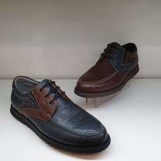 미셸by탠디 남성 4cm 블랙창 네이비 엘리펀트 소가죽 보트슈즈 MC415M028AC769