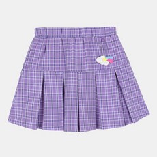 신디키즈체크스커트