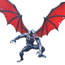 마블 MARVEL 배놈 고퀄리티 피규어 VENOM Figure, Venom 영화 버전 + 무기 4개