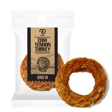피랩 강아지 간식 소힘줄 터키츄 링 40g M, 상세페이지 참조, 본품
