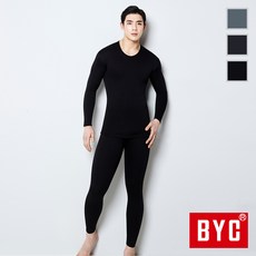 BYC 남자 에어메리 융기모 장모 내복 세트(BYU3160) 아이앤유샵