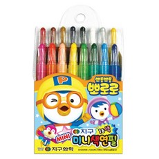 뽀로로미니색연필16색