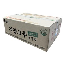 도나우청양고추소시지 1KG에스앤비 BOX(10), 10개, 1000g