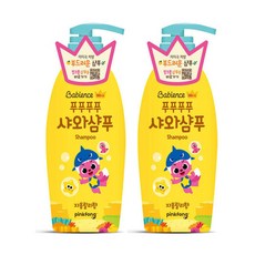 베비언스 핑크퐁 푸푸푸푸 샤와샴푸 380ml 2개