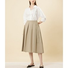 [백화점매장 정품출고] 쉬즈미스 오픈카라 베이직 셔츠SWWSTN31040