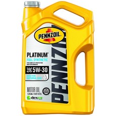 Pennzoil Platinum Full Synthetic 펜조일 플래티넘 출장엔진오일 모터 오일 5W-30 4.7L