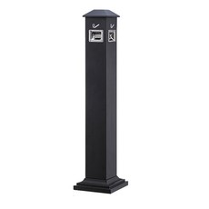 업소용 재떨이 스탠드 호텔 실내 야외용 실외 흡연실, GX-129C 샌드 스틸 컬러, 1개, GX-129C 샌드 스틸 컬러