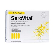 Serovital Maximum Strength Formula 세로바이탈 맥시멈 스트렝스 포뮬러 180캡슐 1팩, 180개