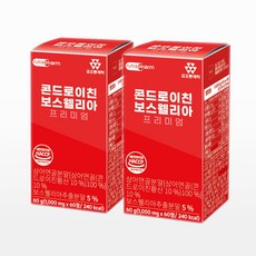 코오롱제약 콘드로이친 보스웰리아 프리미엄 2박스, 2개, 60정