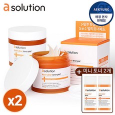 에이솔루션 AK분당점 에이솔루션 아 크 네 클리어 토너 패드 60매 1+1, Free