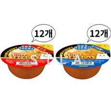 이나바 마구로쥬레 유산균 65g 24개입 고양이간식, 참치 12개 + 가다랑어포 12개