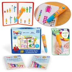 영국 애니매이션 캐릭터 핫닷츠 넘버블럭스 1ㅡ20 세트 아이선물 이해력 유치원 책읽기