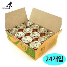 아리캔 80g (참치.헤어볼) (24개세트) (1박스), 다경안심몰 1