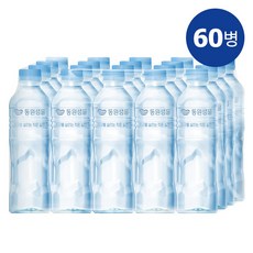 동원샘물 무라벨 생수, 500ml, 보령