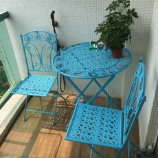 빈티지정원철재티테이블