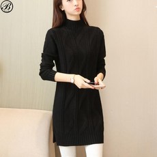 용순언니 여성용 디토네 니트 롱 긴팔티