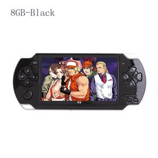 휴대용게임기 Handheld game console 5.0 inch large screen classic nostalgic portable retro mini arcade gamefor GBA/NES 10000 video game, 4.3 Double rocker 4 OneSi
