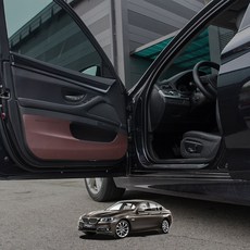 콘보이 BMW5시리즈 튜닝 F10 가죽도어커버 스크래치방지 인테리어용품 몰딩, 가죽 글로브박스커버, 하바나 브라운, 5시리즈F10