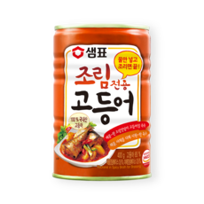 샘표 조림전용 고등어 400g X 3캔 원터치 통조림, 3개, 상세 설명 참조