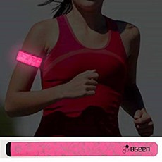 Higo LED Armband 2ed Generation Heat Sealed Glow in The Dark LED Slap Bracelet Light Up Sports Event Wristband for Run