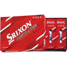 DUNLOP Dunlop SRIXON DISTANCE9 골프공 2022 모델 12개12팩 화이트 열정 옐로우 Q617436, white - 스릭슨디스턴스