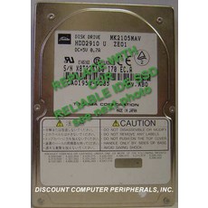 Toshiba Rep레이스 Worn Out MK2105MAV HDD 하드디스크[세금포함] [정품]2910 하드디스크 드라이브 [세금포함] [정품] W/ 4GB IDE 2.5 44