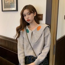 세일러 카라 니트 스웨터