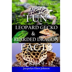 Fun Leopard Gecko and Bearded Dragon Facts for Kids 9-12 Paperback, Crimson Hill Books, English, 9781988650388