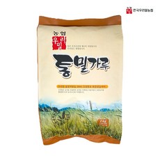 국내산 100% 우리밀 통밀가루 농협, 2개, 1kg