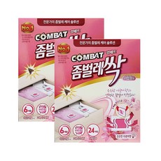 좀벌레싹 서랍장용 아로마향 24개입x2팩 제거제 퇴치제 옷벌레 좀약 방충제, 1set