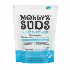 Molly's Suds 몰리스서즈 농축 세탁세제 파우더 페퍼민트 Laundry Detergent Powder 1.33kg, 1팩