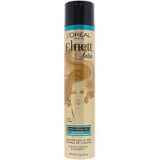 L'Oreal Paris Elnett Satin Hairspray Extra Strong Hold Unscented 로레알 파리 스트롱 홀드 헤어스프레이 11oz(312g), 1팩, 312g