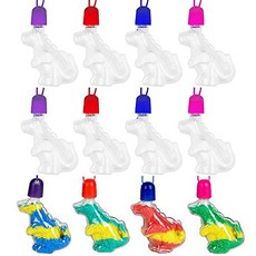 EOM Draidel Company는 자신의 샌드 아트 병 목걸이 어린이를위한 감각 샌드 [Sand Art Dinosaur Necklace] - E065208BG86TKL0, Sand Art Dinosaur Necklace, Sand Art Dinosaur Necklace