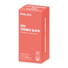 데일리원 진한 크랜베리 농축액, 1개, 210g