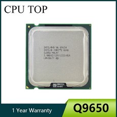 [해외]인텔 코어 2 쿼드 q9650 slb8w 3.0 ghz 12 mb 1333 mhz 소켓, One Size, One Color