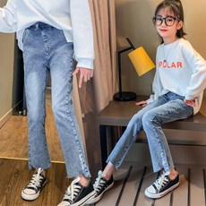 주니어부츠컷청바지