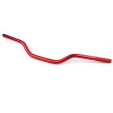 오토바이 핸들 바 알루미늄 합금 T6061 더트 핏 바이크 양극 산화 처리 바 녹 방지 7/8 인치 22mm, Red-laser logo, 07 Red-no logo
