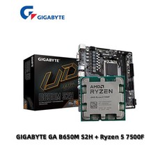 AMD Ryzen 7 마더보드 세트 RYZEN 7 7800X3D CPU + ASROCK B650M-H/M.2 + AMD B650 DDR5 소켓 AM5 모두, [01] 마더 보드  CPU