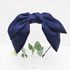 무이토린다 블레어 고급새틴 왕리본 헤어밴드 9color