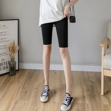 말랑마쥬 여성용 쫀쫀 모달 5부레깅스